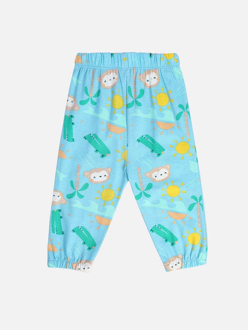 boys pack of 2 printed winterwear jogger - 22107909 -  Standard Image - 4