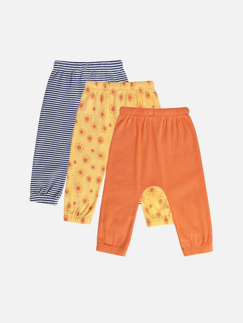 boys pack of 3 printed winterwear jogger - 22107915 -  Standard Image - 1