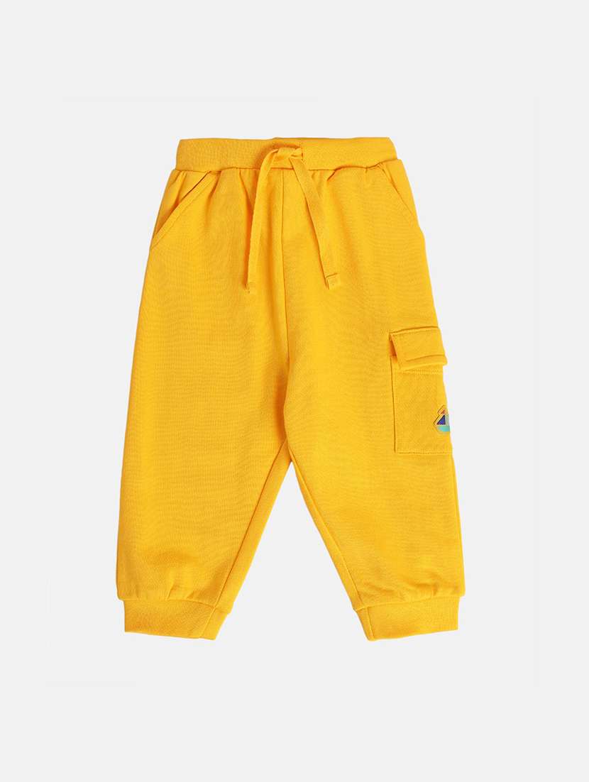 boys solid mid rise jogger - 22107916 -  Standard Image - 1