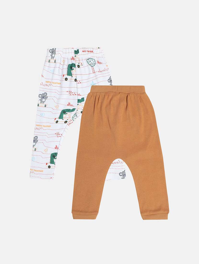 boys pack of 2 printed winterwear jogger - 22107930 -  Standard Image - 1