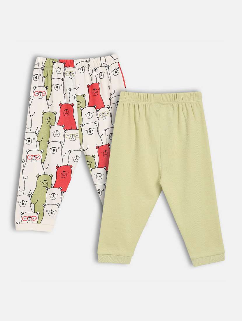 boys pack of 2 printed winterwear jogger - 22107962 -  Standard Image - 1