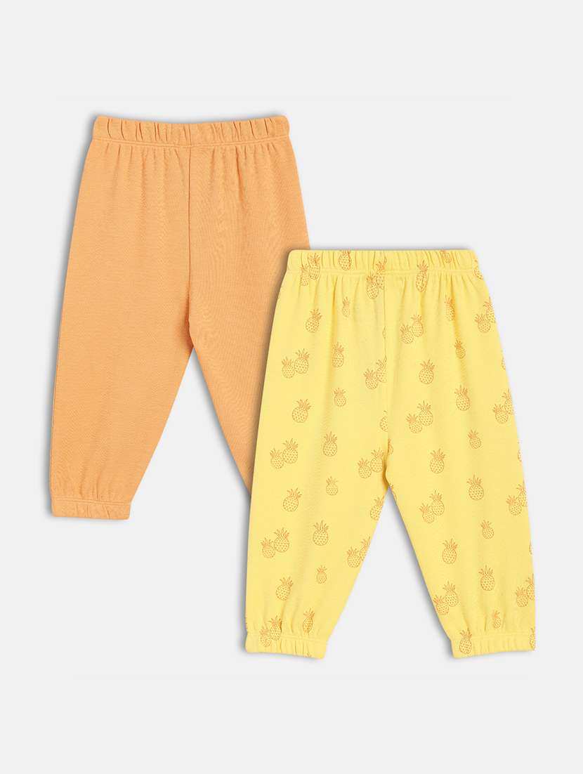 boys pack of 2 printed winterwear jogger - 22107965 -  Standard Image - 1