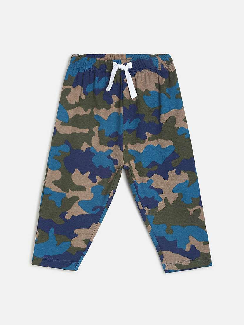 boys pack of 3 printed winterwear pyjama - 22107976 -  Standard Image - 1