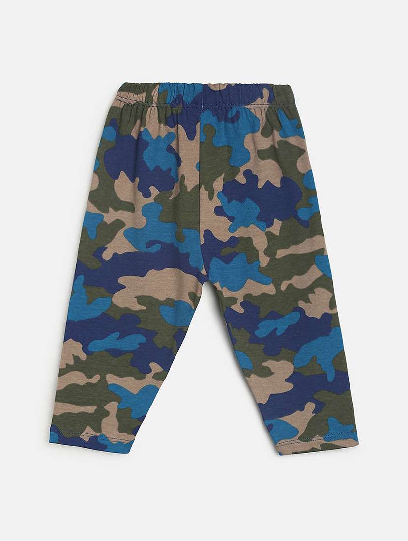 boys pack of 3 printed winterwear pyjama - 22107976 -  Standard Image - 4