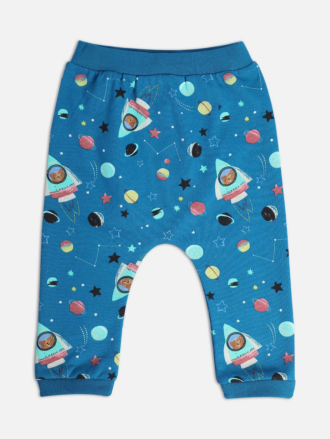 boys pack of 3 printed winterwear jogger - 22108019 -  Standard Image - 4