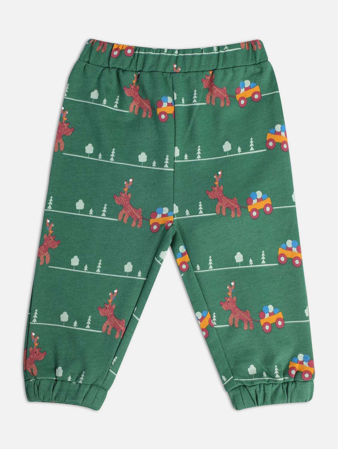 boys pack of 3 printed winterwear jogger - 22108029 -  Standard Image - 4
