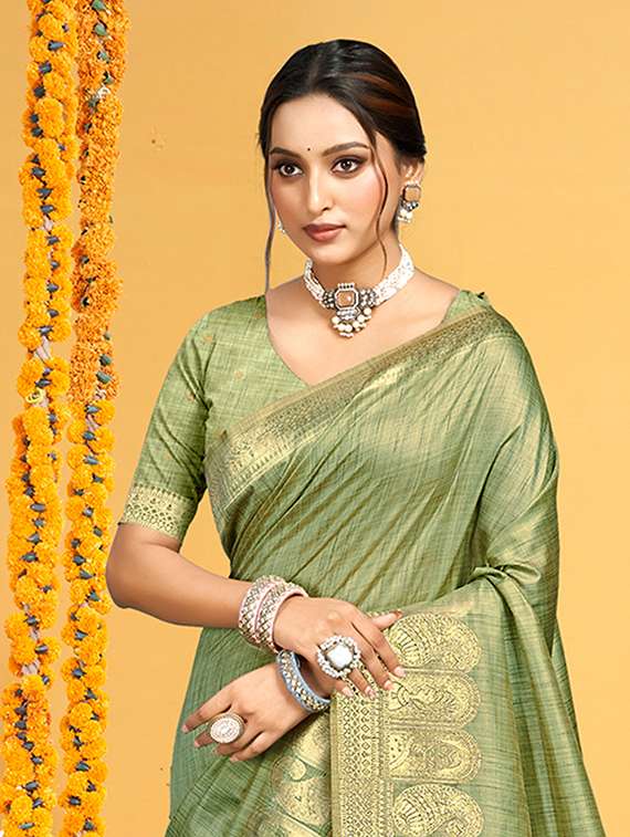 women self design assam silk saree with blouse - 22108064 -  Standard Image - 1