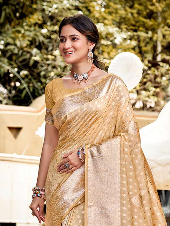 women self design assam silk saree with blouse - 22108072 -  Standard Image - 1