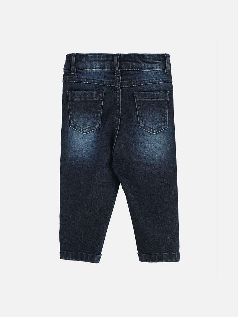 girls washed mid rise slim fit jeans - 22108258 -  Standard Image - 1