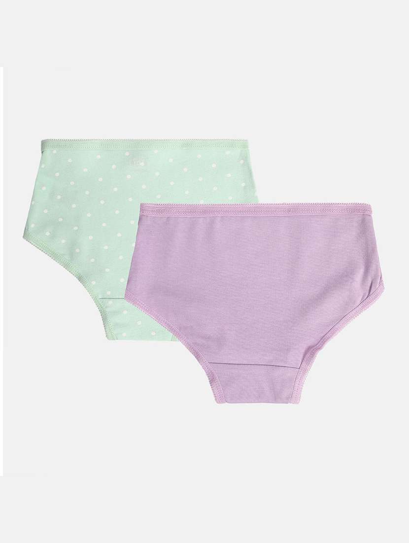 girls pack of 2 printed panty - 22108277 -  Standard Image - 1