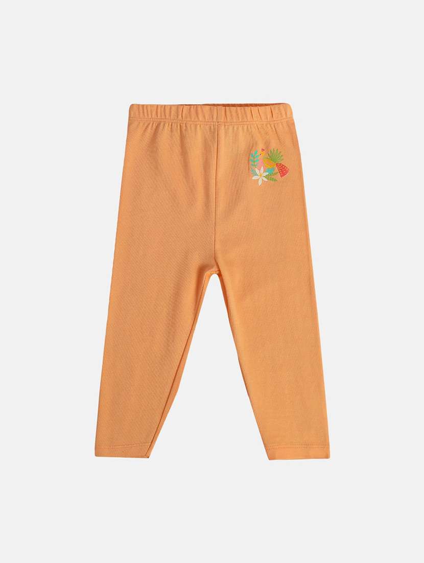 girls pack of 3 printed mid rise legging - 22108302 -  Standard Image - 4