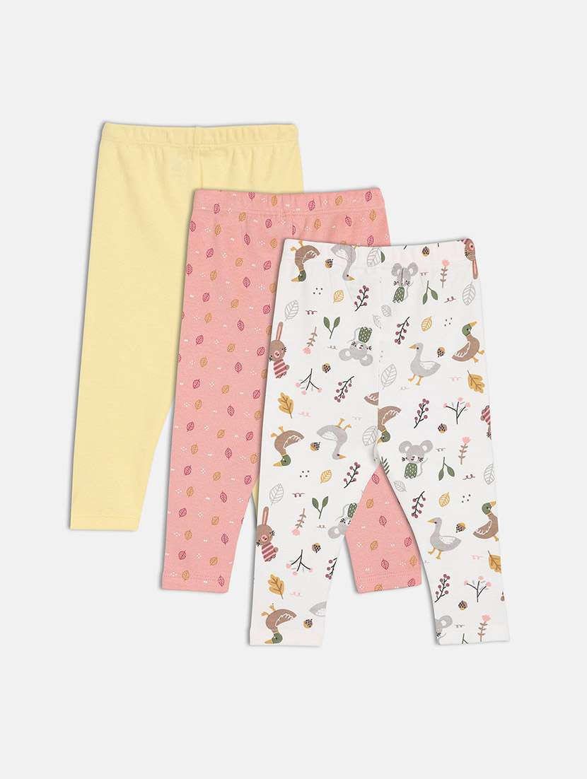 multi colored cotton legging - 22108325 -  Standard Image - 1