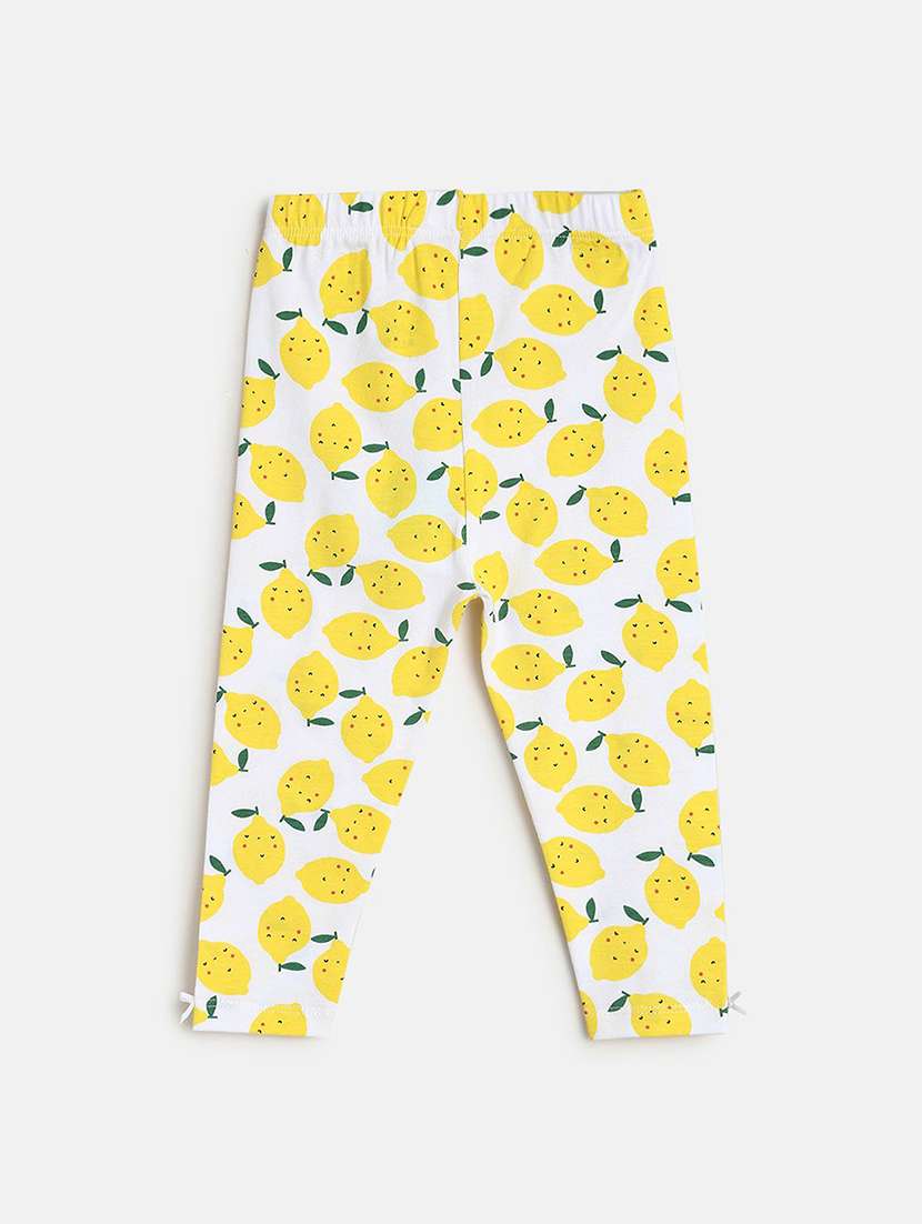 girls pack of 3 printed mid rise legging - 22108350 - Standard Image - 1