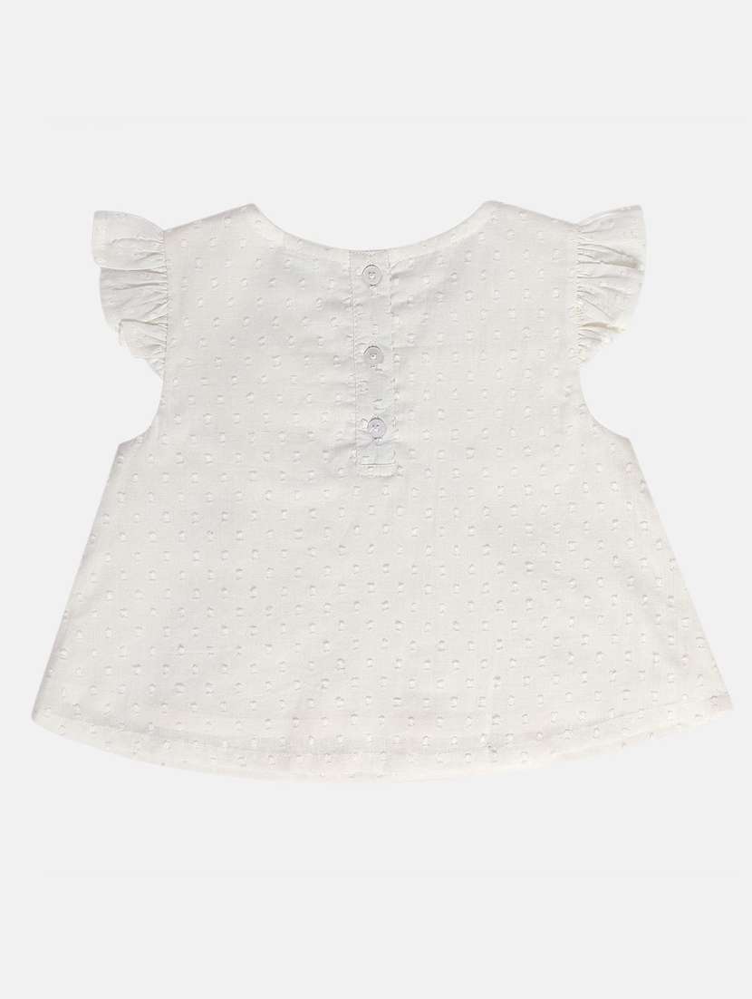 girls self designed sleeveless a-line top - 22108506 -  Standard Image - 1