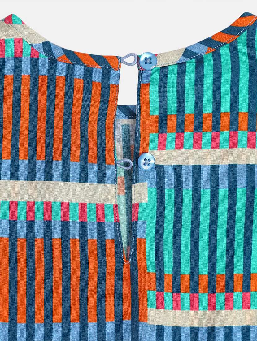 girls printed sleeveless top - 22108538 -  Standard Image - 4