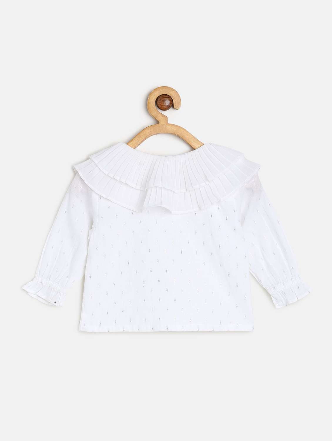 girls printed long sleeve top  - 22108558 -  Standard Image - 1