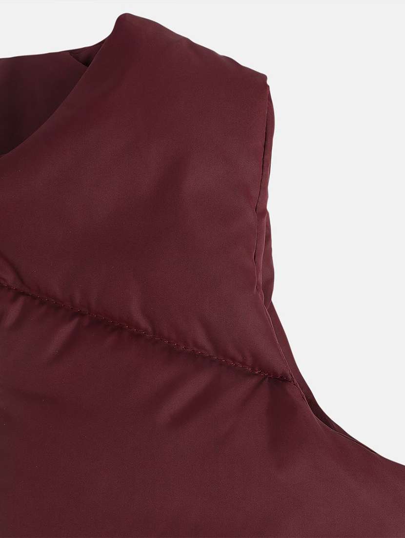 girls patched sleeveless quilted jackets  - 22108583 -  Standard Image - 4