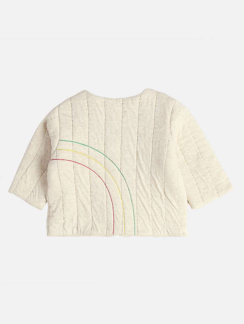 girls patched long sleeve jackets - 22108586 -  Standard Image - 1