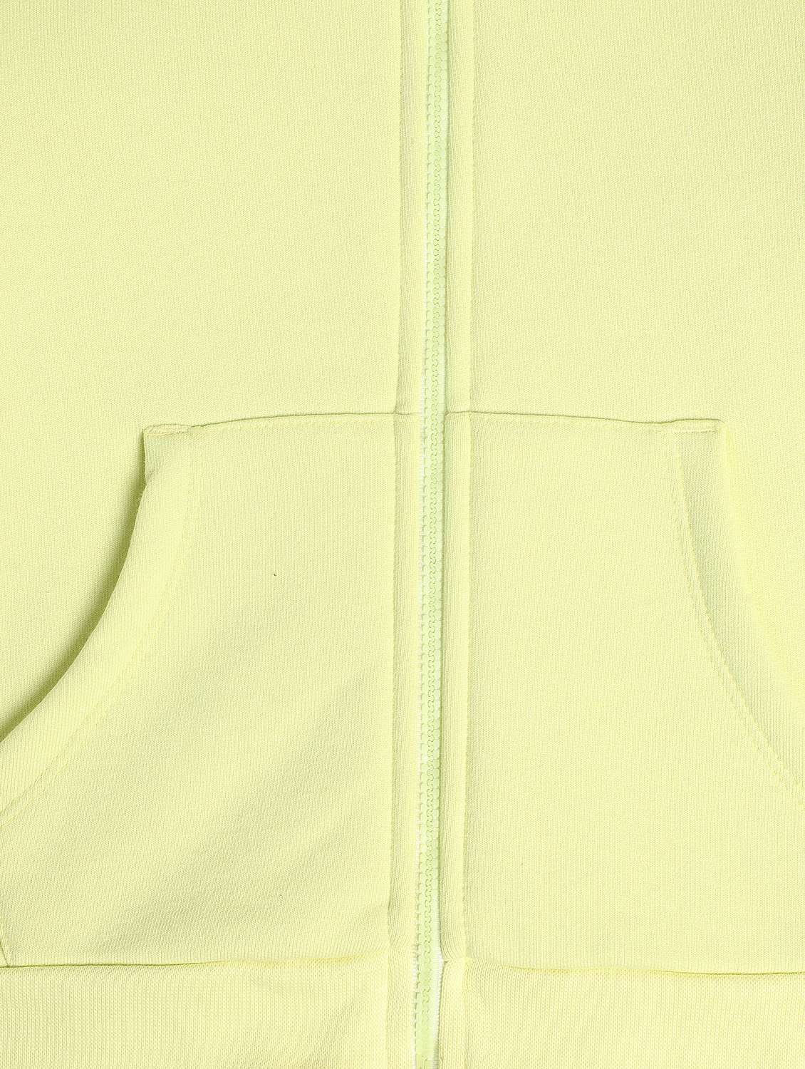 girls back printed long sleeve hooded jacket - 22108607 -  Standard Image - 4