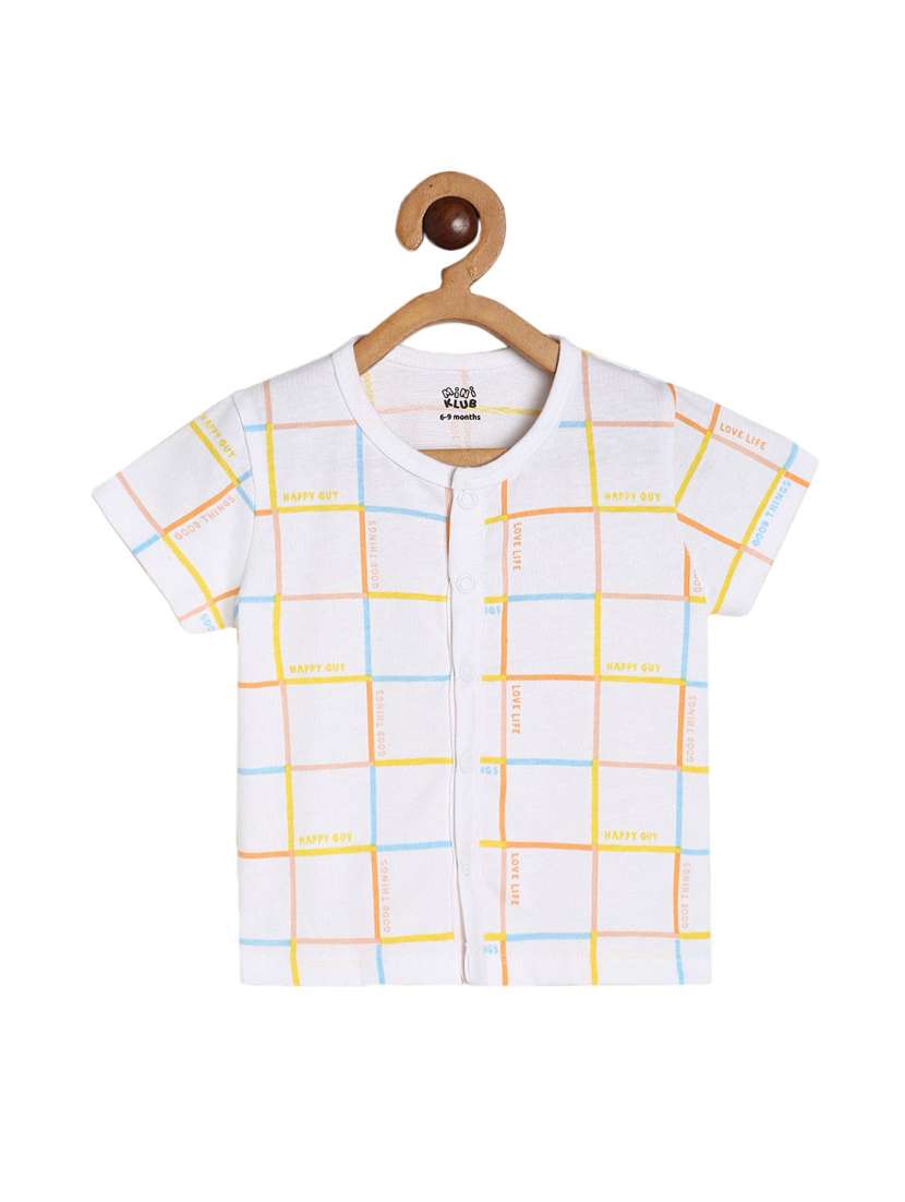 kids pack of 2 printed long sleeve front-open t-shirt - 22108649 -  Standard Image - 1