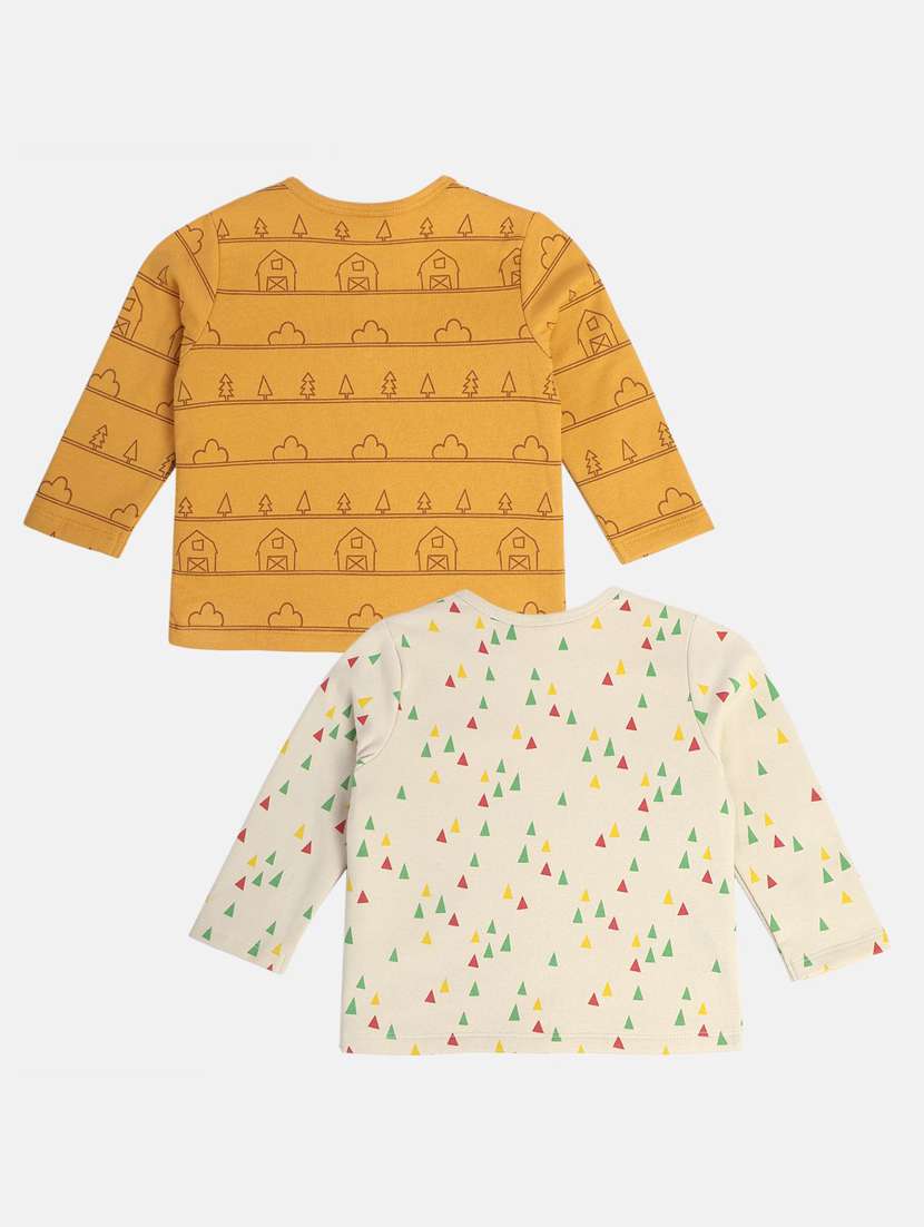 boys pack of 2 printed t-shirt - 22108672 -  Standard Image - 1