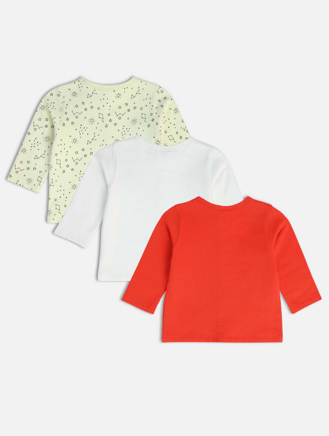 kids pack of 3 long sleeve t-shirt - 22108717 - Standard Image - 1