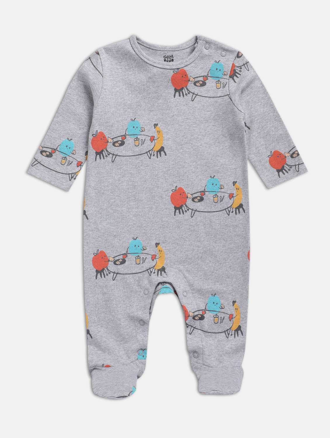 kids pack of 2 printed onesies - 22108841 -  Standard Image - 4
