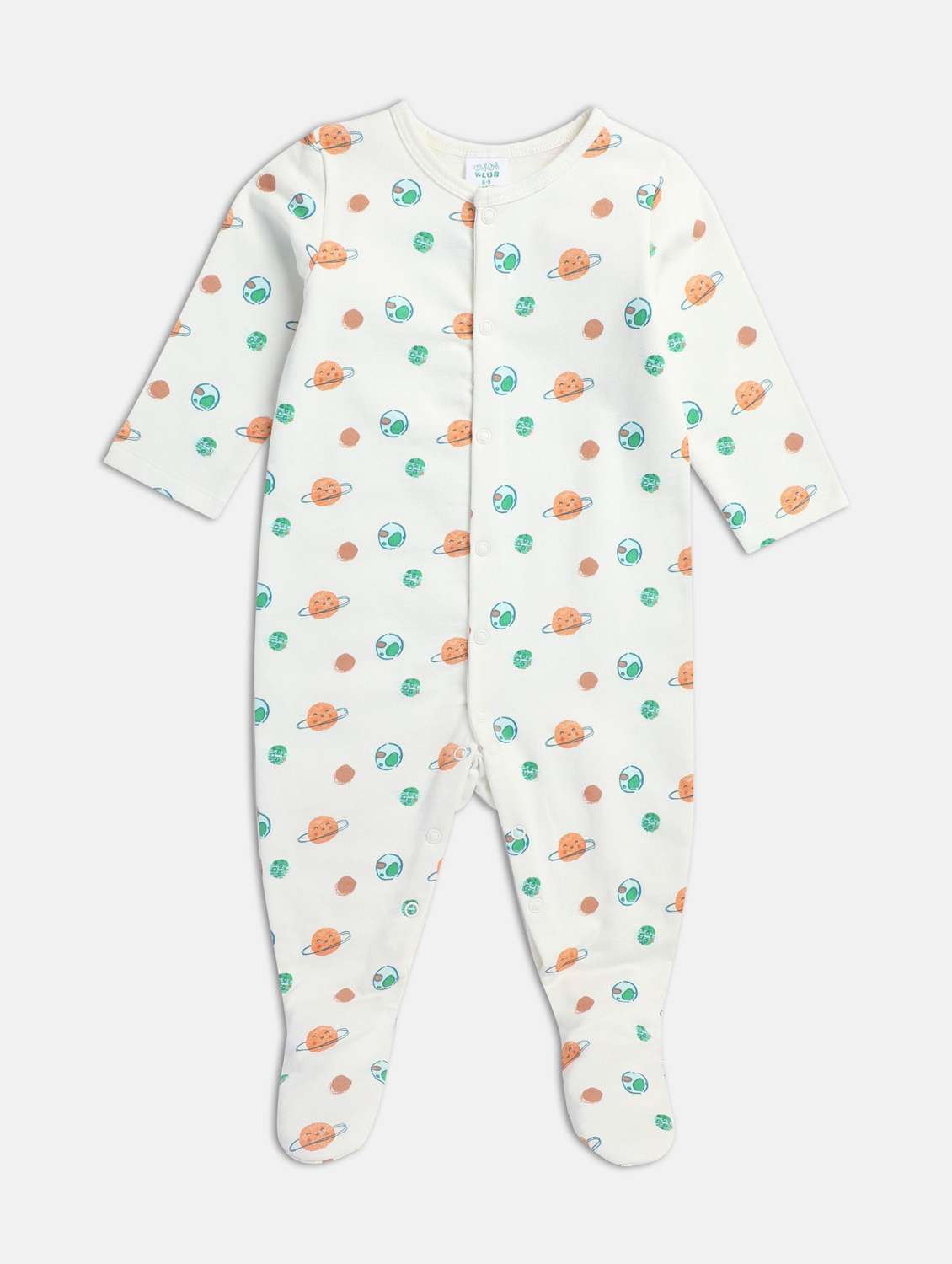 kids pack of 2 printed onesies - 22108843 -  Standard Image - 4