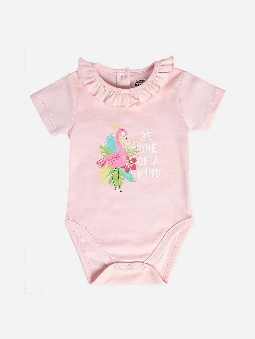 kids pack of 3 printed onesies - 22108861 - Standard Image - 4