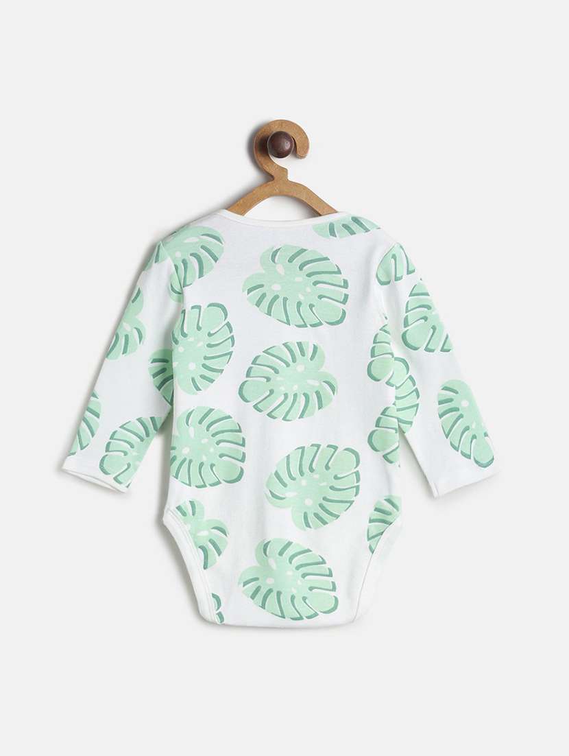 kids pack of 3 printed long sleeve onesies - 22108875 -  Standard Image - 4