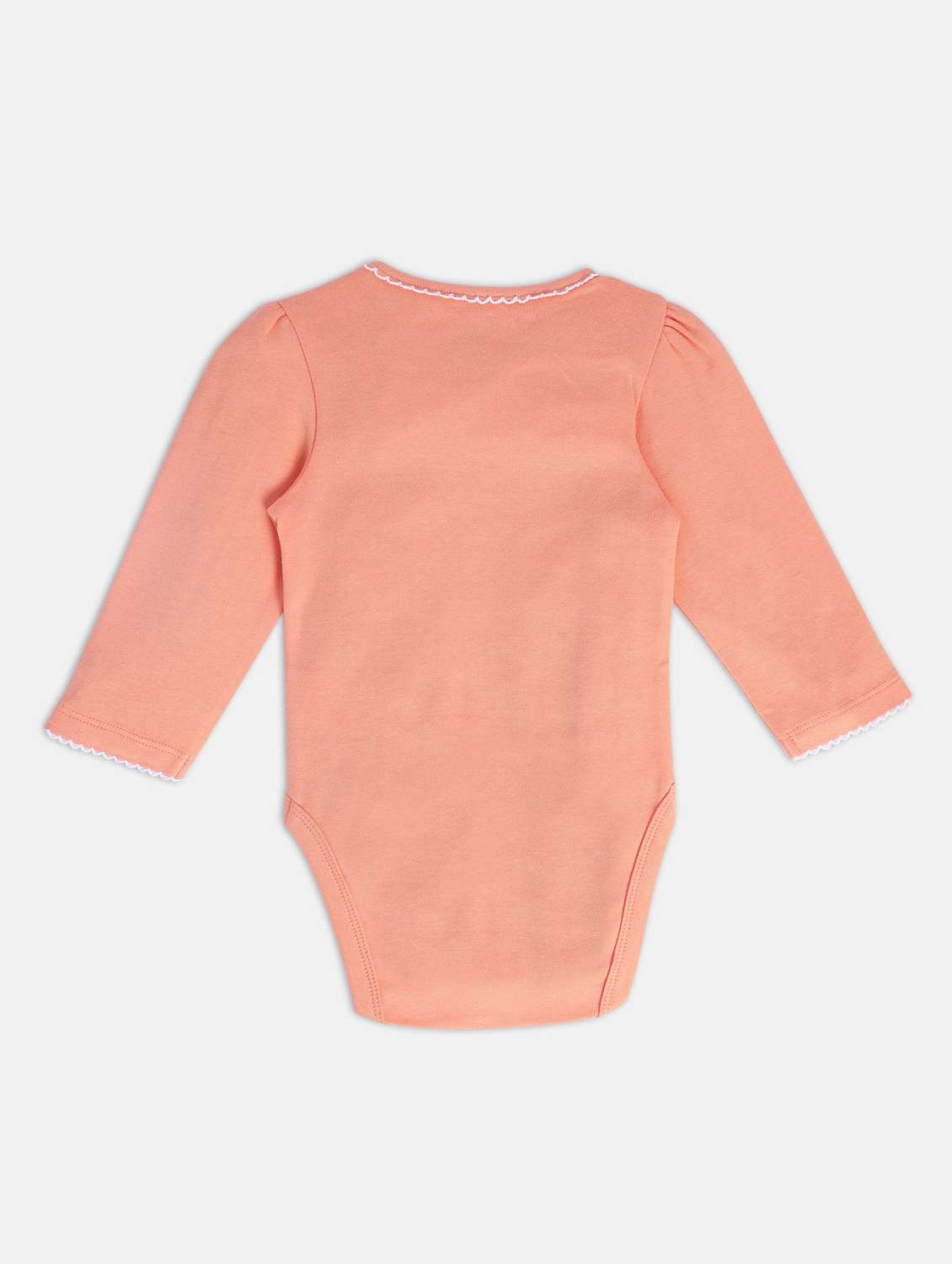 kids pack of 2 solid long sleeve onesies - 22108890 -  Standard Image - 4