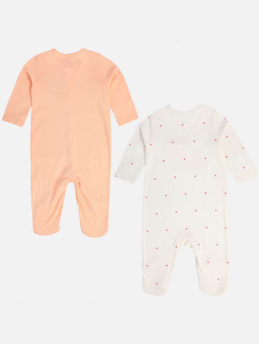 kids pack of 2 printed onesies - 22108946 -  Standard Image - 1