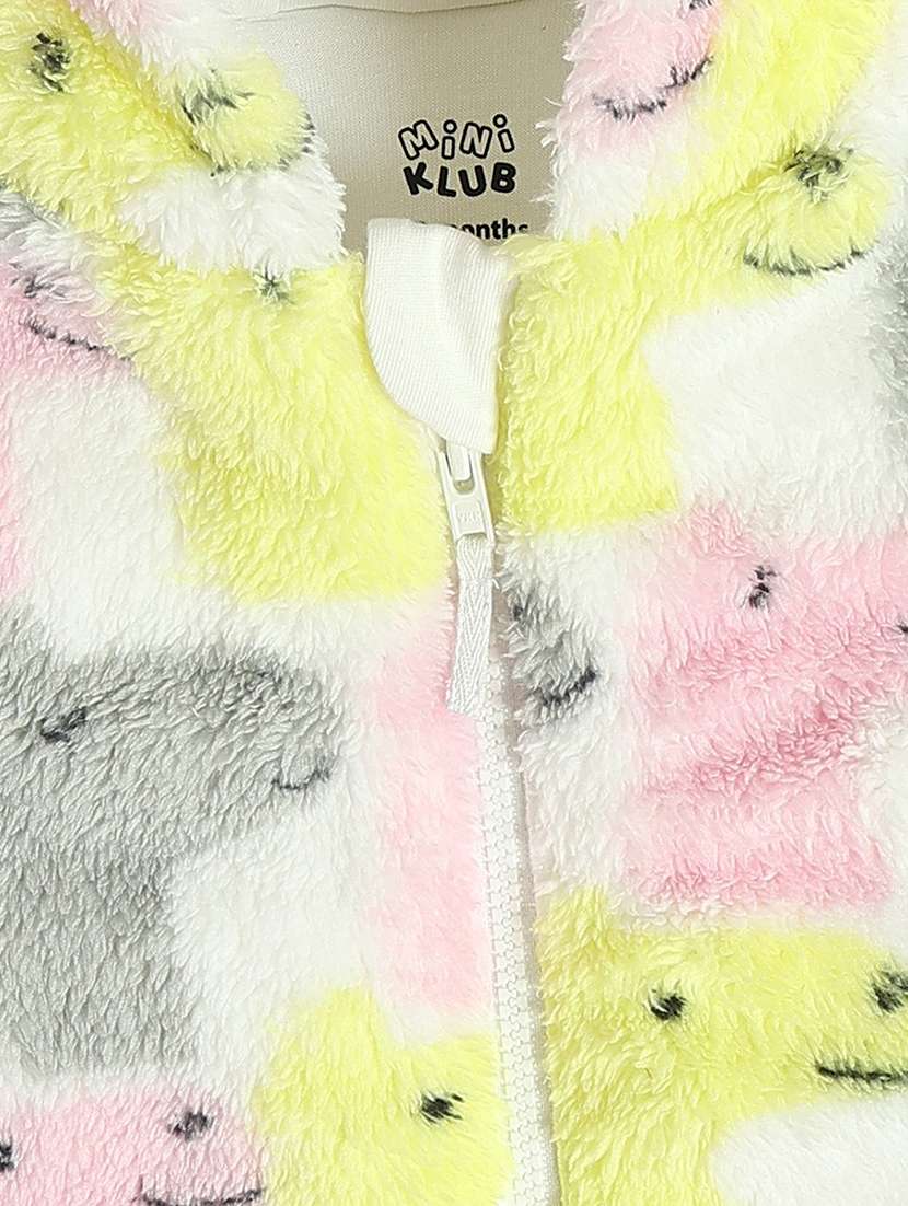 girls printed hooded full length set - 22109168 -  Standard Image - 4