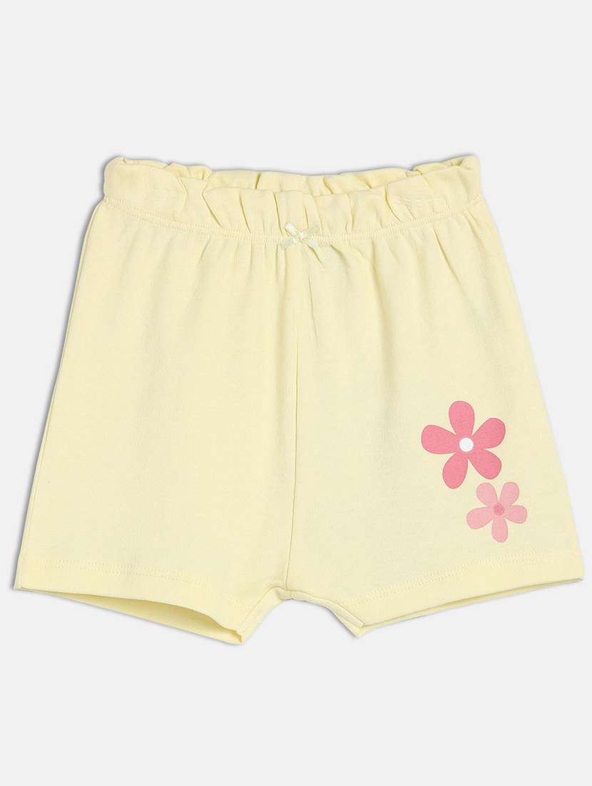 girls pack of 3 printed mid rise shorts - 22109186 -  Standard Image - 4