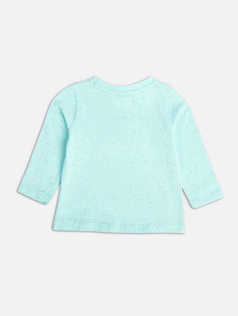 girls printed round neck tee - 22109356 -  Standard Image - 1