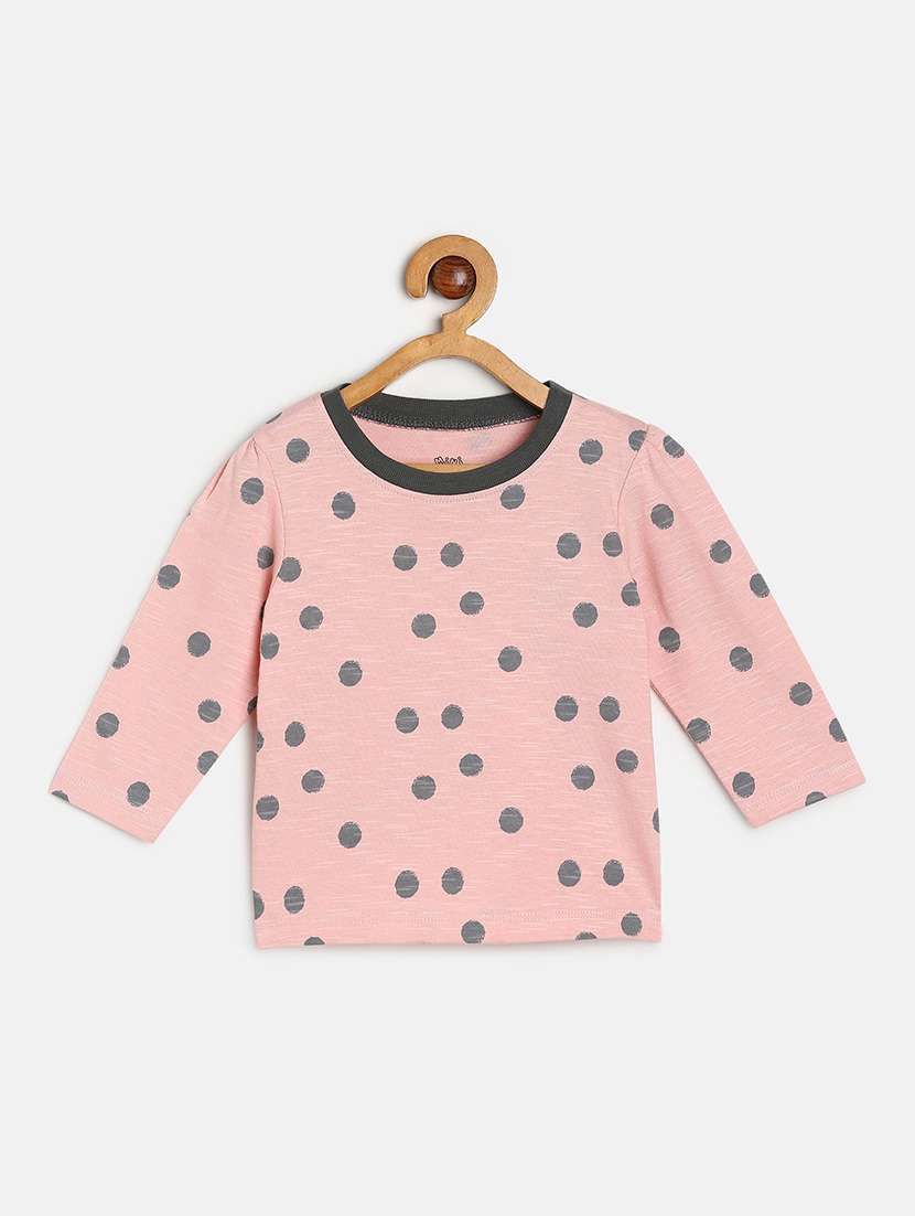 girls pack of 3 printed round neck tee - 22109443 - Standard Image - 1