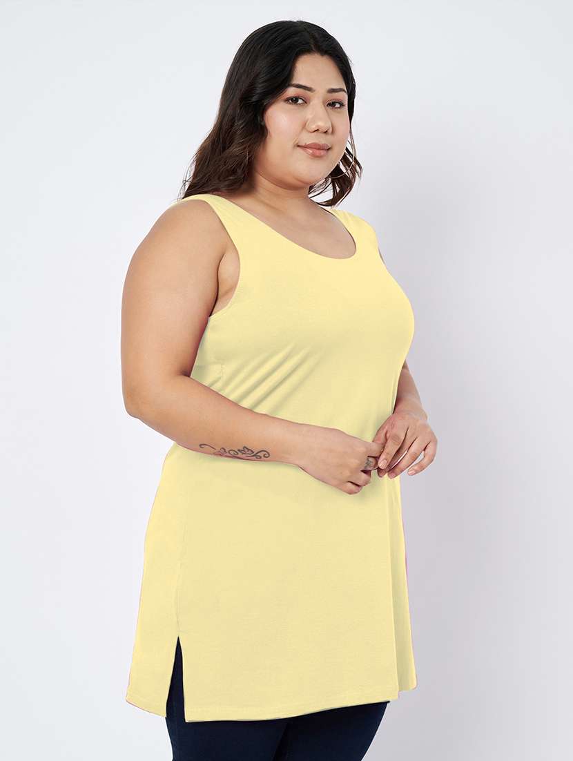women plus size solid sleeveless camisole - 22109449 - Standard Image - 1