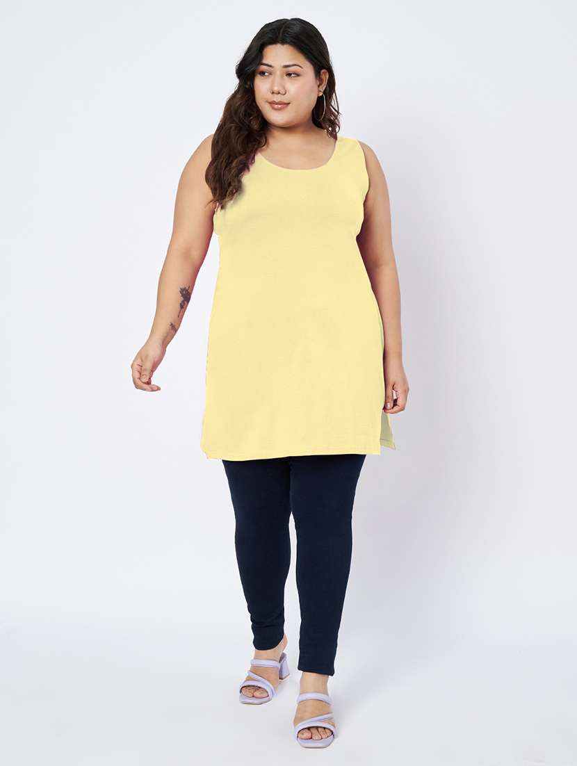 women plus size solid sleeveless camisole - 22109449 - Standard Image - 4