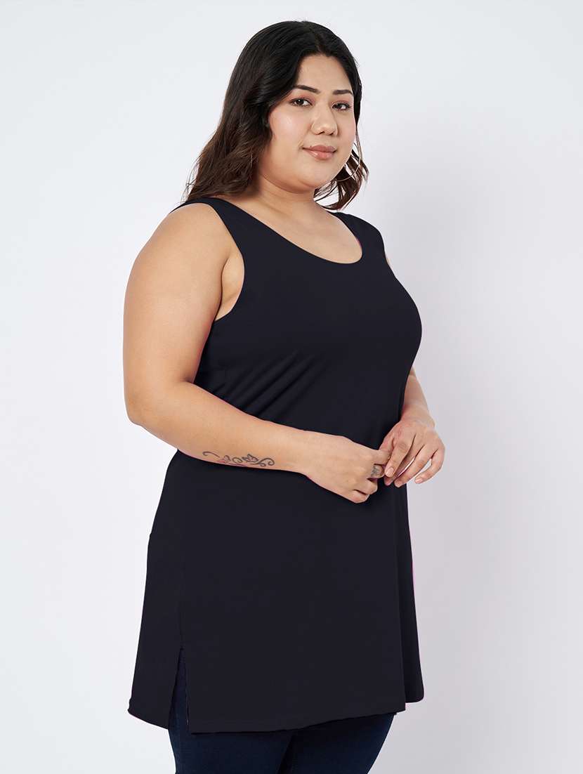 women plus size solid sleeveless camisole - 22109452 -  Standard Image - 1
