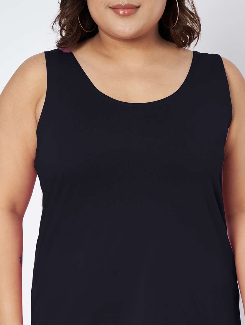 women plus size solid sleeveless camisole - 22109452 -  Standard Image - 6