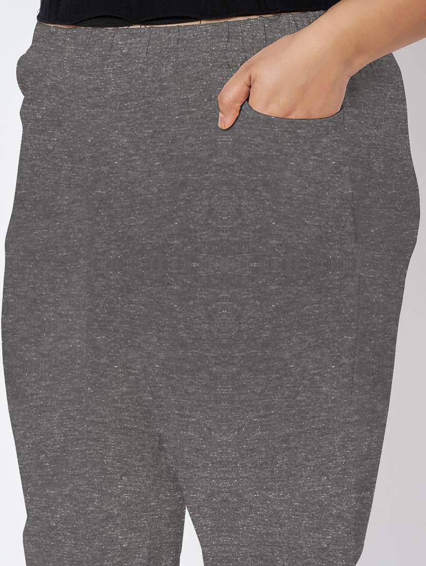 women plus size solid mid rise capri - 22109456 -  Standard Image - 6