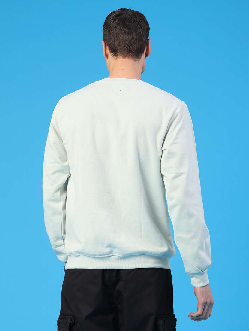 men printed long sleeve sweatshirt - 22110572 -  Standard Image - 4