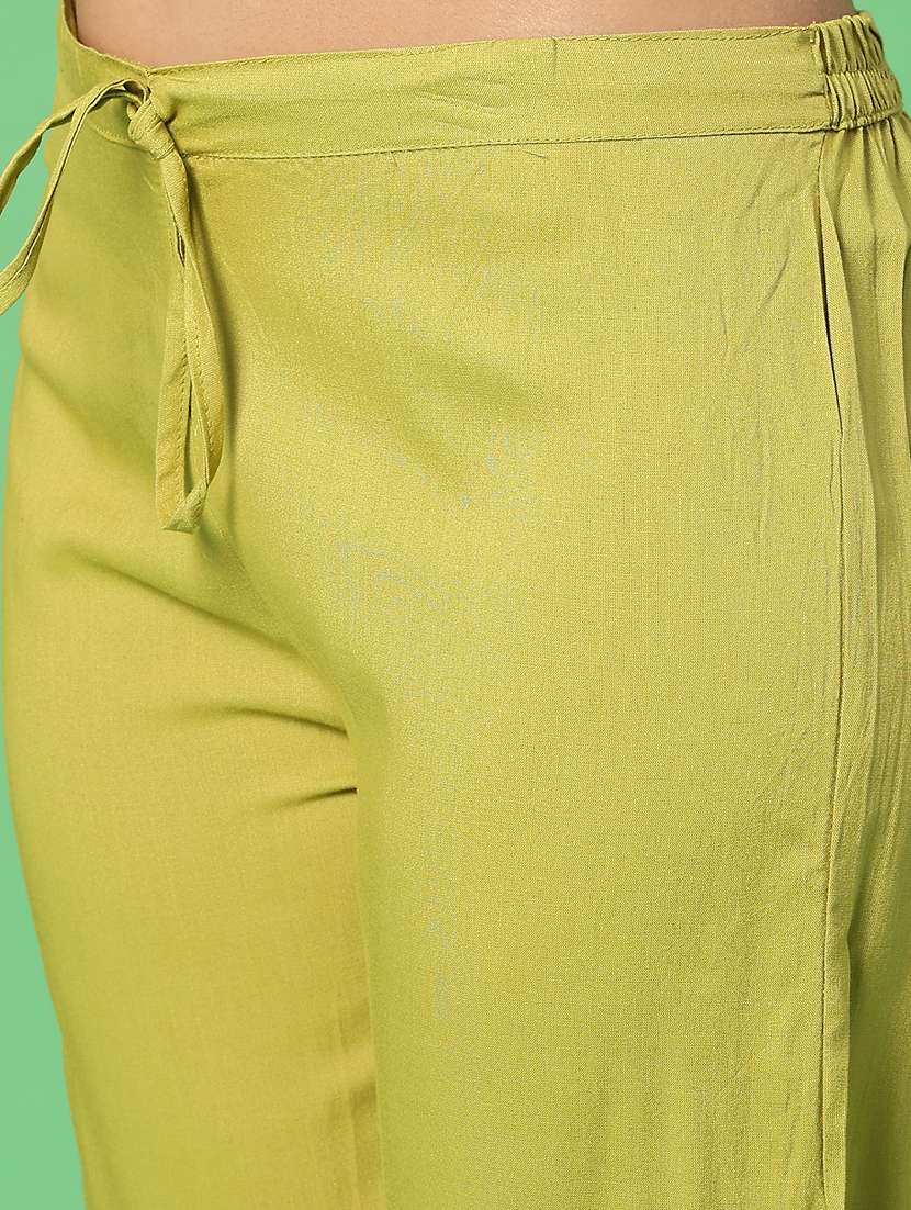 women printed three quarter sleeve kurta pant with dupatta set - 22110773 -  Standard Image - 4