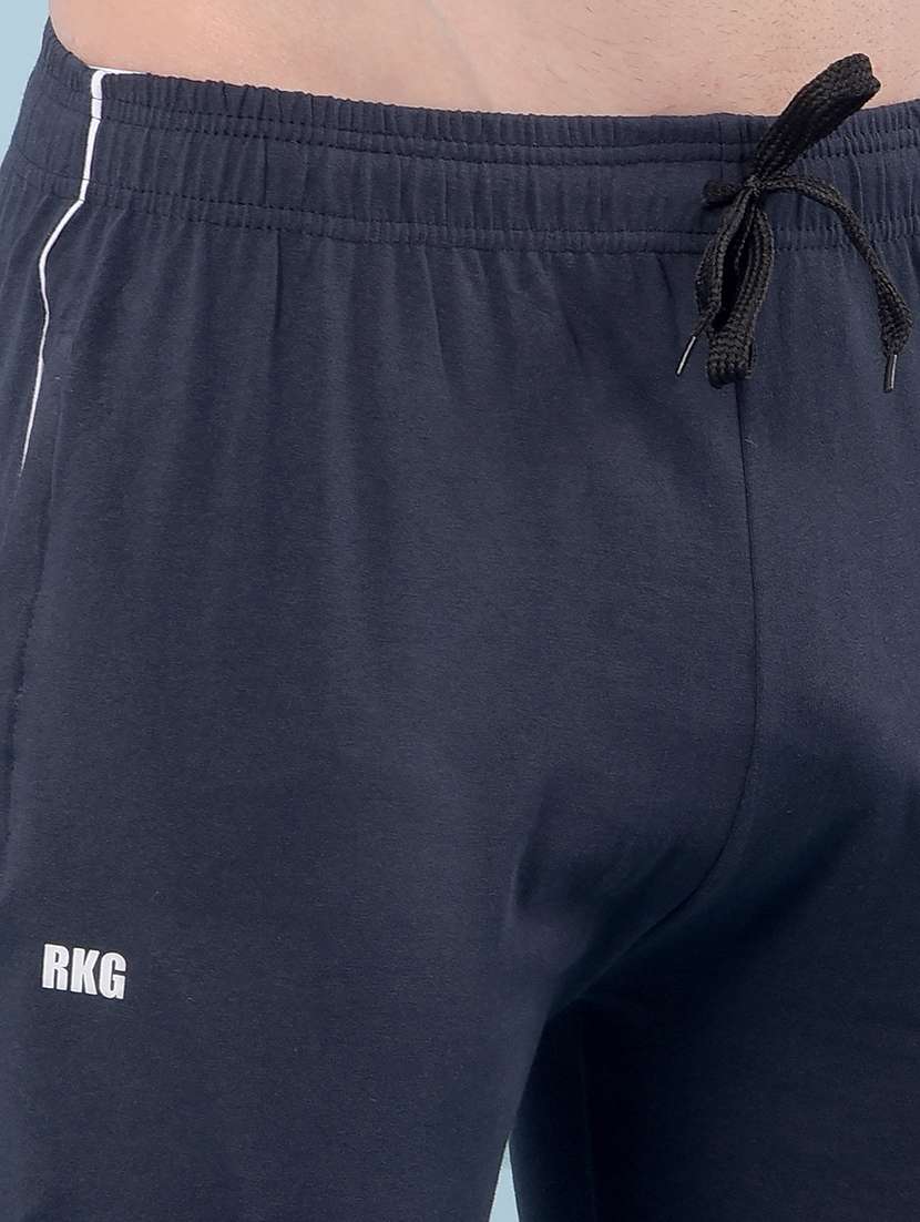 men side striped mid rise ankle length track pant - 22112133 -  Standard Image - 4