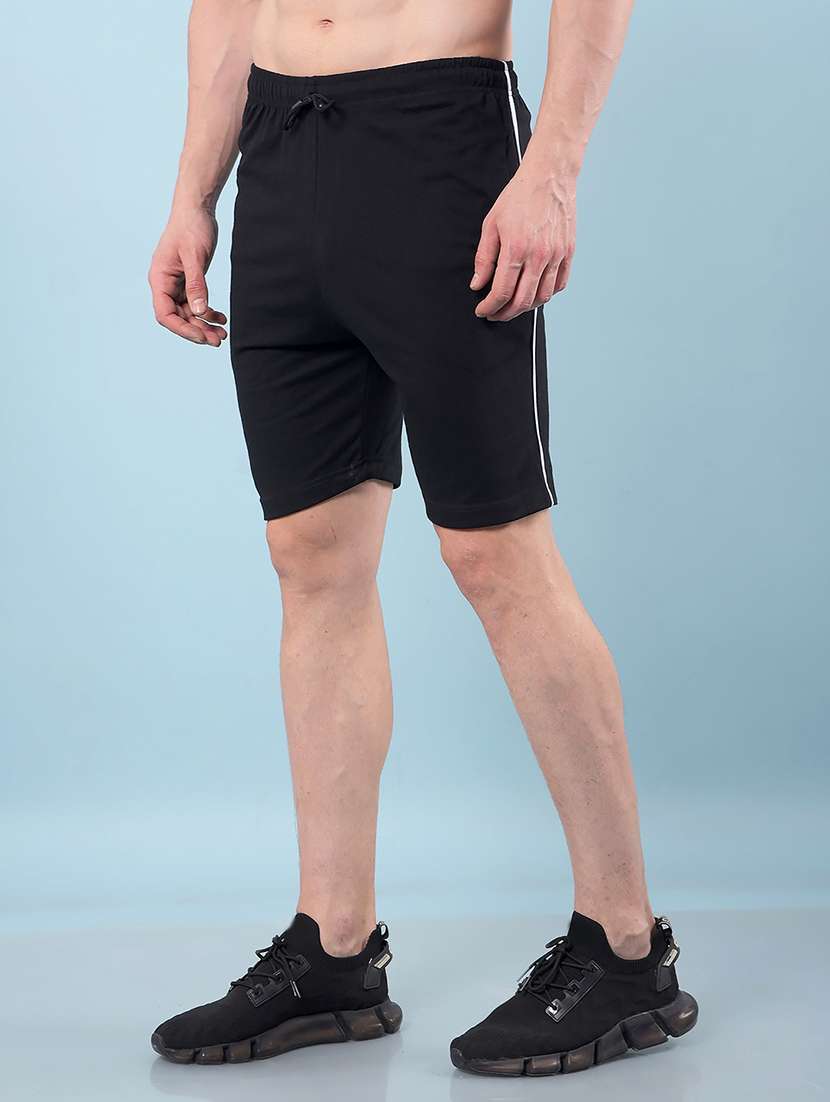 men side striped mid rise regular fit bermuda shorts - 22112156 -  Standard Image - 1