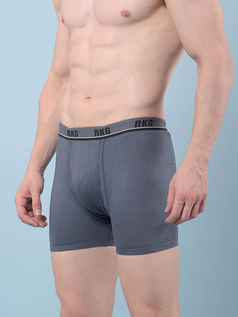 men pack of 5 solid low rise trunk - 22112174 -  Standard Image - 1