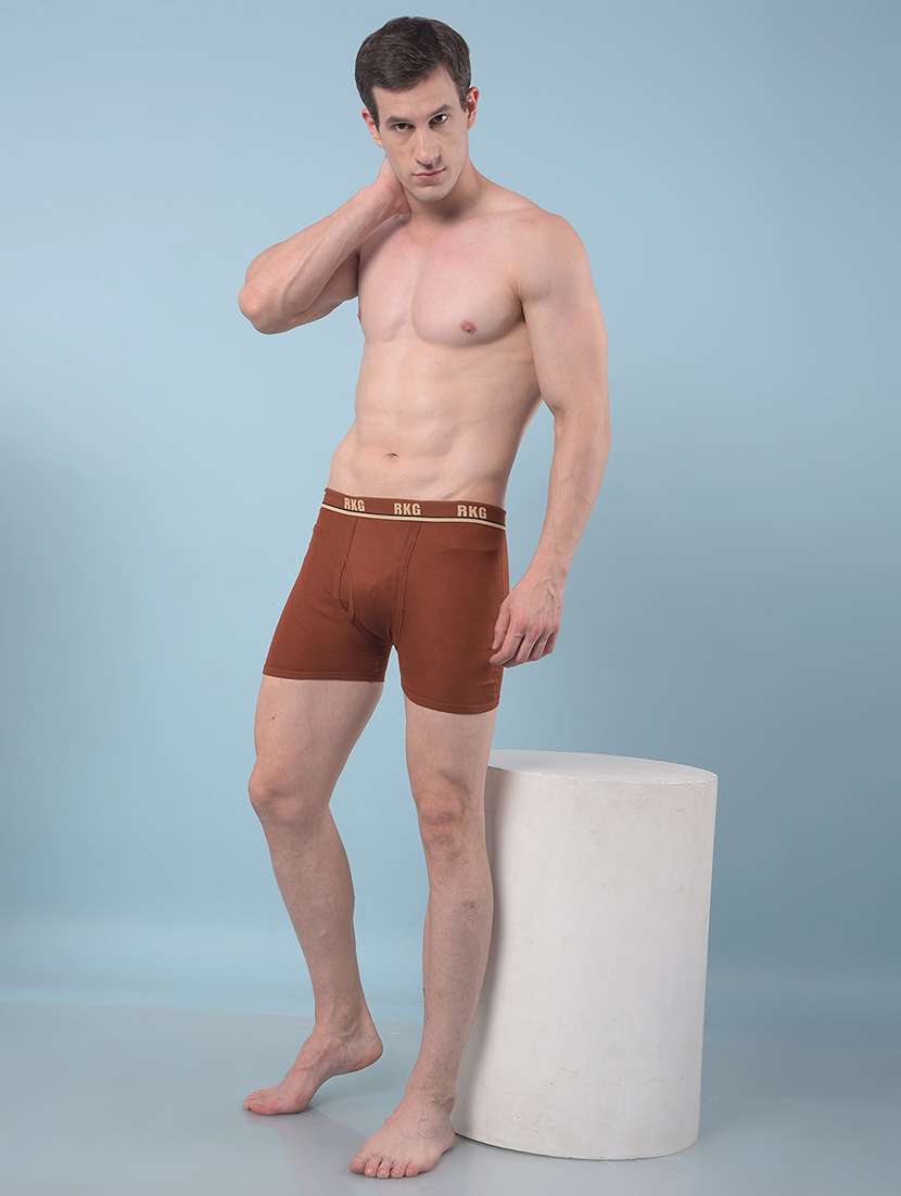 men pack of 2 solid low rise trunk - 22112191 - Standard Image - 4