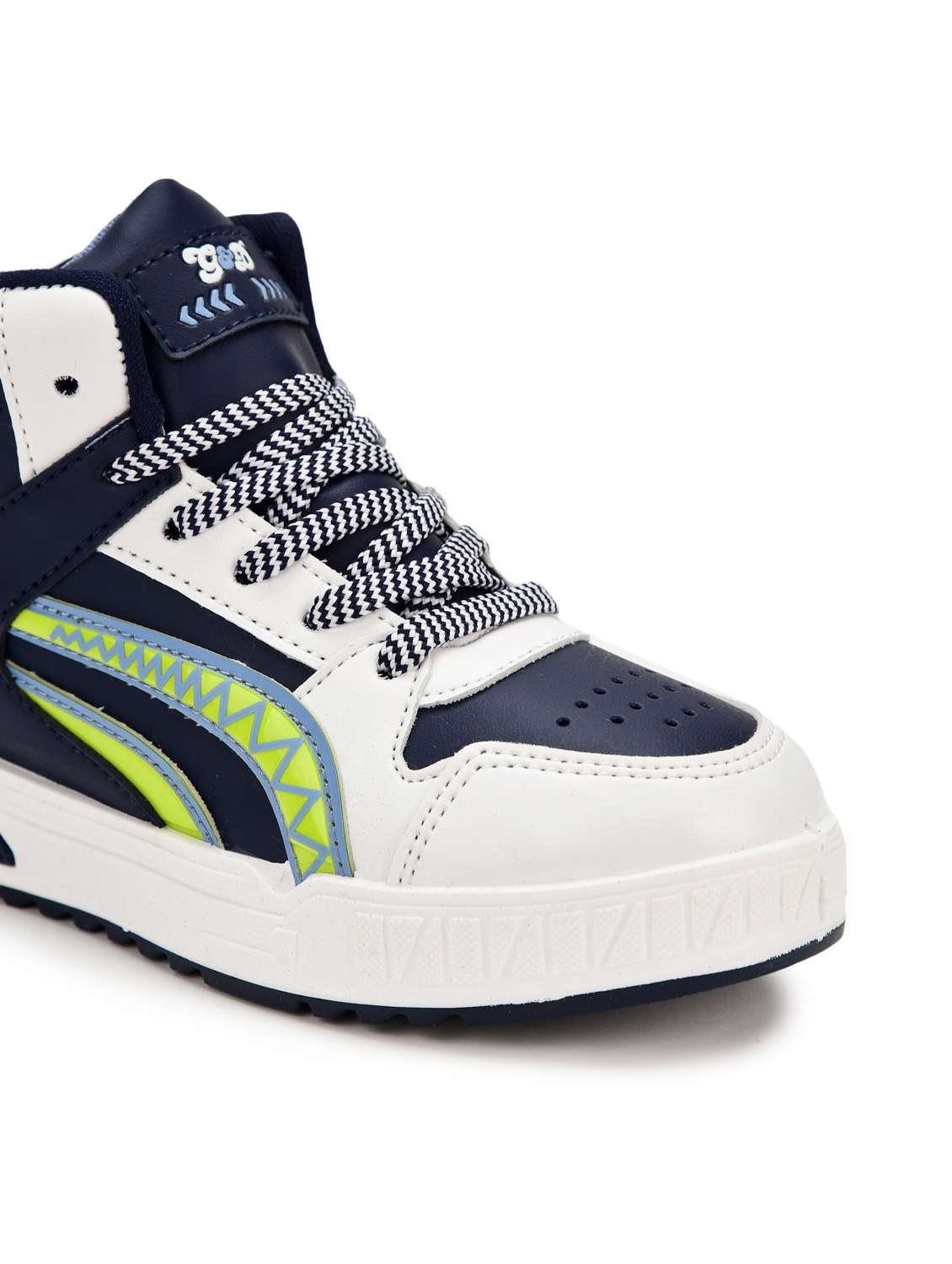 navy blue synthetic sneaker - 22112309 -  Standard Image - 4