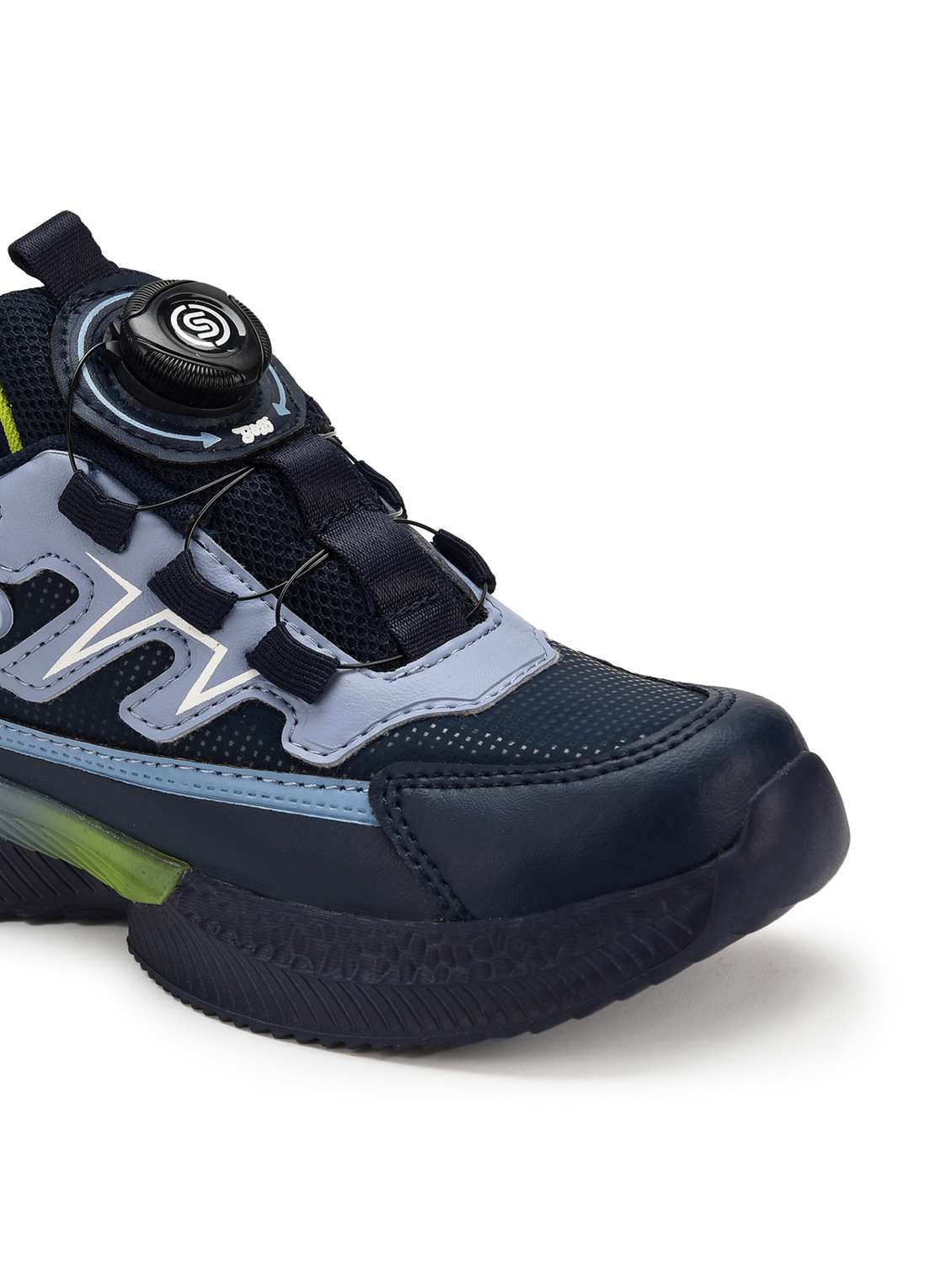 boys solid synthetic sports shoe - 22112331 -  Standard Image - 4