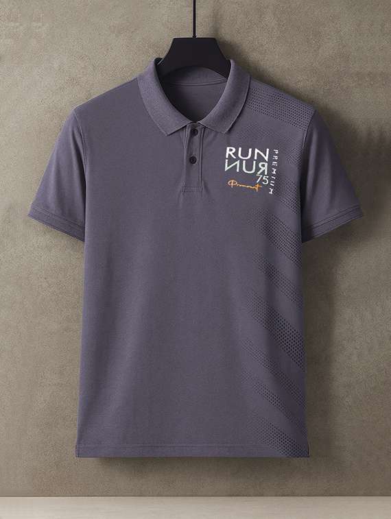 men solid short sleeve regular fit polo t-shirt - 22112481 -  Standard Image - 4